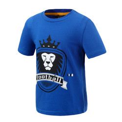 SUNING 苏宁 足球俱乐部官方 “战狮”儿童文化衫