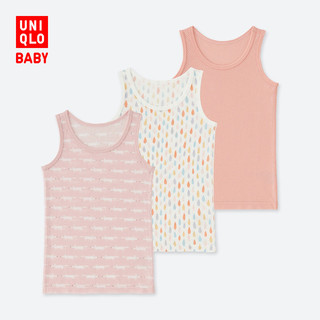 UNIQLO 优衣库 414204 baby Scion 儿童网眼背心3件装)