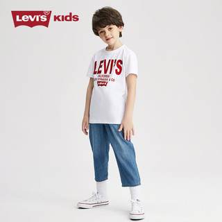 Levi’s 李维斯 童装 短袖T恤 奶白色 120cm