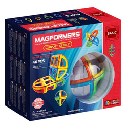 MAGFORMERS 麦格弗 弧形套组磁力片 701011