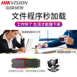 HIKVISION 海康威视 C2000R RGB M.2 NVMe 固态硬盘 512GB