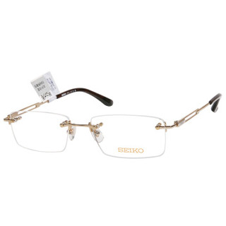 SEIKO 精工 HC1019 C25无框纯钛超轻眼镜架