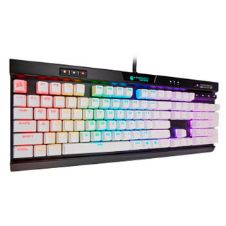 USCORSAIR 美商海盗船 K70 RGB MK.2 iG 限量版 108键 有线机械键盘 黑白 Cherry银轴 RGB