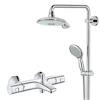 GROHE 高仪 129111 保颂大顶喷 4键11式富氧双花洒套装