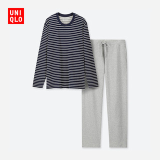 UNIQLO 优衣库  413268  男士Ultra Stretch起居套装