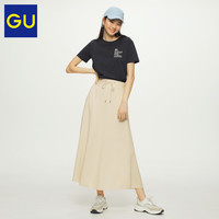 GU 极优  320107 女士华夫格半身裙
