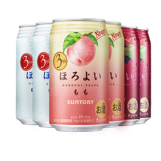 SUNTORY 三得利 Horoyoi 和乐怡微醺 预调鸡尾酒混合 350ml*6罐