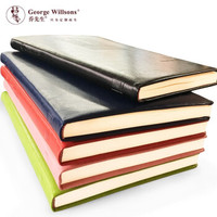 乔先生George Willsons 康奈尔笔记本 A5/128张 曜石黑