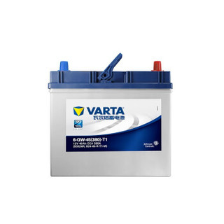 VARTA 瓦尔塔 蓝标 6-QW-45(380)-T1 汽车电瓶 蓄电池 