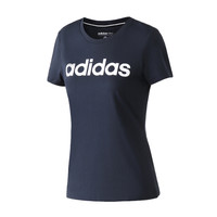 adidas NEO DW7942 女款运动短袖T恤