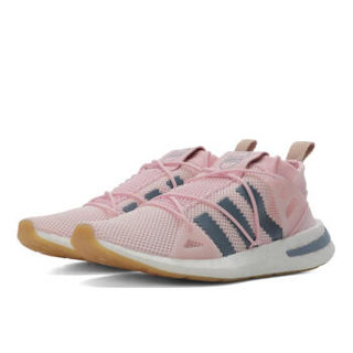 adidas Originals Arkyn Boost 女士休闲运动鞋 CG6224 粉灰色 39