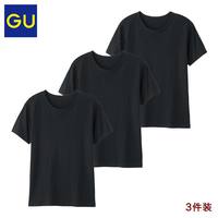 GU 极优 314141 男款纯棉T恤 3件装