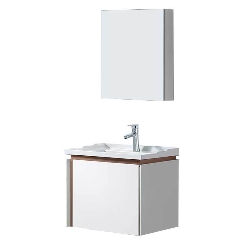 【省300元】dvi 谛唯 d3008 北欧宜家风橡胶木浴室柜 0.6m单开门-什么