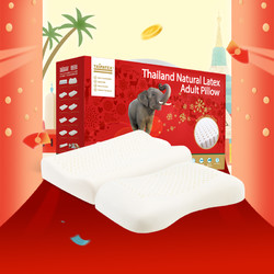 TAIPATEX 泰国天然乳胶枕 一对装