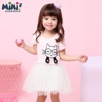 pencilclub 铅笔俱乐部 女童短袖裙子