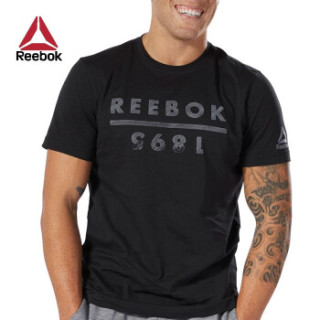 Reebok 锐步 GS Reebok 1895 FLH22 男子短袖T恤
