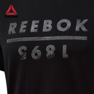 Reebok 锐步 GS Reebok 1895 FLH22 男子短袖T恤