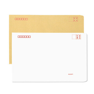 安兴定制品 C4信封3000个324*229MM 9号中式信封140克双胶纸单面两色印刷模切+成型