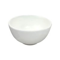 Aobaojia 餐具 4.5寸饭碗 酒店陶瓷米饭碗白瓷碗 饭店白色陶瓷碗 可定制可印字 10个装