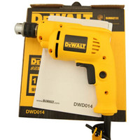 得伟（DEWALT）DWD014 调速电钻10mm 打孔手电钻多功能手枪钻550W