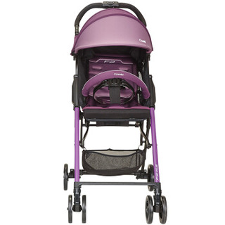 日本康贝（Combi）婴儿推车可坐可躺轻便折叠伞车高景观宝宝儿童手推车 F2 plus Vivid 紫色