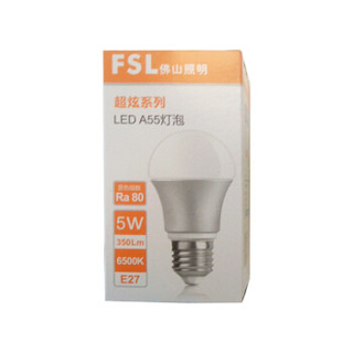 FSL LED灯泡 A55 5W