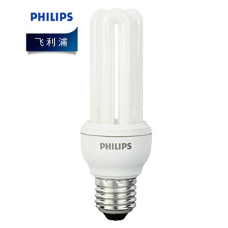 PHILIPS/飞利浦 节能灯 超紧凑U形节能灯 Genie 8W E27 CD 8W 白光