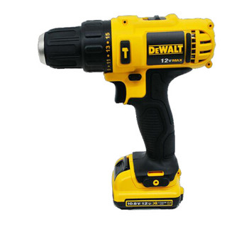 得伟DeWALT 12V锂电充电式冲击钻（含2.0Ah电池，两电一充） DCD716K