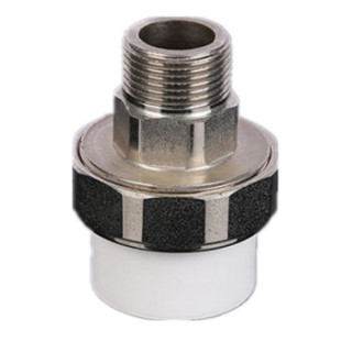 ppr外牙活接头 铜制外螺纹活接头 外丝活接油韧  2个/包