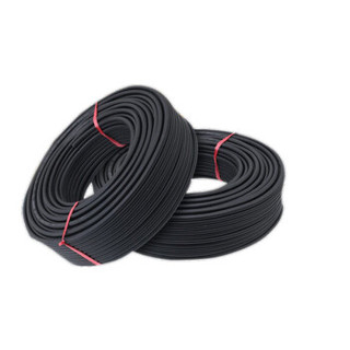 凤达 电线电缆 国标纯铜中型橡套软电缆YZ 2×10平方毫米 100米/卷 黑色