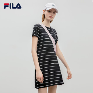 FILA 斐乐 高圆圆同款 F61W921308F 女士中长连衣裙