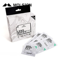陌森(Molsion)光学拭镜纸 眼镜纸相机镜头清洁纸 擦镜纸 普通擦拭纸100片装