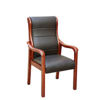 世木杰实木椅Y013橡木椅学习椅四脚扶手会议椅办公椅