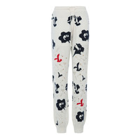 BARRIE女士Moon Flowers系列印花裤子 白色花纹 国际通用码