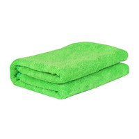瑞彩  高品质纤维洗车毛巾 擦车毛巾吸水毛巾实惠型 30*70cm 果绿色 汽车用品