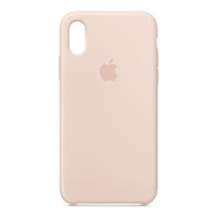 Apple iPhone XS 硅胶保护壳/手机壳 粉砂