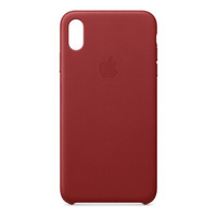 Apple iPhone XS Max 皮革壳/手机壳 红色