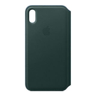 Apple iPhone XS Max 皮革夹/手机夹 松林绿