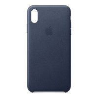 Apple iPhone XS Max 皮革壳/手机壳 午夜蓝