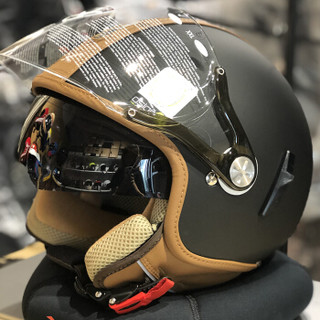 NEXX SX.60 Ice2 亚洲版型 半盔 轻量复合材料 电动摩托车头盔 宝蓝色金属条 L