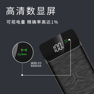 NANFU 南孚 AirCharge NFCN219 数显QI无线移动电源 10000mAh