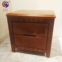 顺富美（SHUNFUMEI）床头柜 实木床头柜 宿舍用简易床头柜