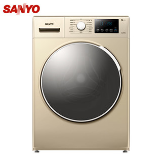 SANYO 三洋 WF100BI576SS 10公斤 滚筒洗衣机