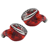 UM（Unique Melody）3DD-Ti 红色 钛金属3动圈耳塞入耳式hifi发烧高保真耳机