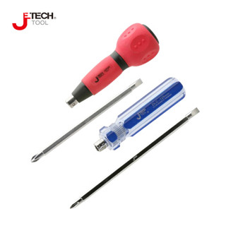 捷科（JETECH）DST-100 葫芦柄双头螺丝批螺丝刀起子工具单支价 请在规格内选择一字或十字
