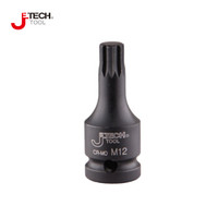 捷科（JETECH）FK1/2-M10  1/2英寸十二角旋具短套筒