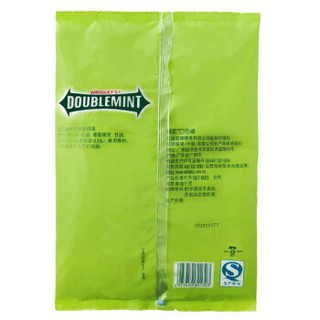 DOUBLEMINT 绿箭 原味薄荷味口香糖 100片 300g