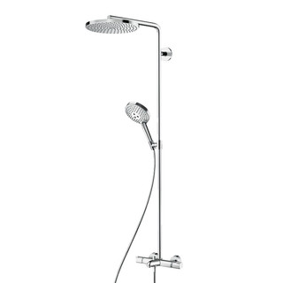 hansgrohe 汉斯格雅 沄雨系列 27670007 恒温花洒套装