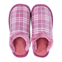 恋家 情侣棉拖鞋居家拖鞋女紫色270(40/41码) LJ85758