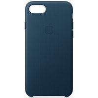 Apple iPhone 8/7 皮革手机壳/手机套 - 星宇蓝色